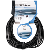 DAP FLX01 bal. XLR/M 3P to XLR/F 3P X-type 15mtr