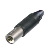 Neutrik XLR 3P Unisex Cable Connector Gold contacts - Nickel housing