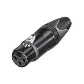 Neutrik NC3FXXB XLR 3P Connector, female