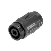 Neutrik vergrendelde koppeling voor speakon kabels te verlengen  NL2/4F 4P 