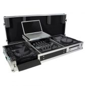 Pro DJ User CDJ-15mkII-L Case for 2x CDJ-2000/1000 and DJM-900/800 + Laptop