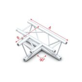 Milos ATB36 - PT30017 90° 3-way horizontal Pro-30 Triangle P Truss