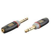 XGA13 - Jack Male stereo naar Mini Jack stereo Female verloop grote jack naar mini jack verloop