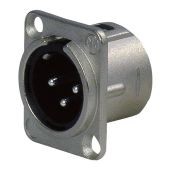 Neutrik MDL-1 xlr chassis 3 pole male