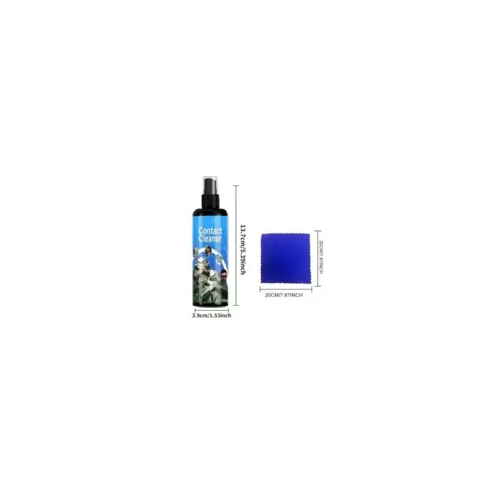 100ml Electrical Contact Cleaner Spray No Damage Cleaning Liquid for Automotive Plugs & Circuit Board