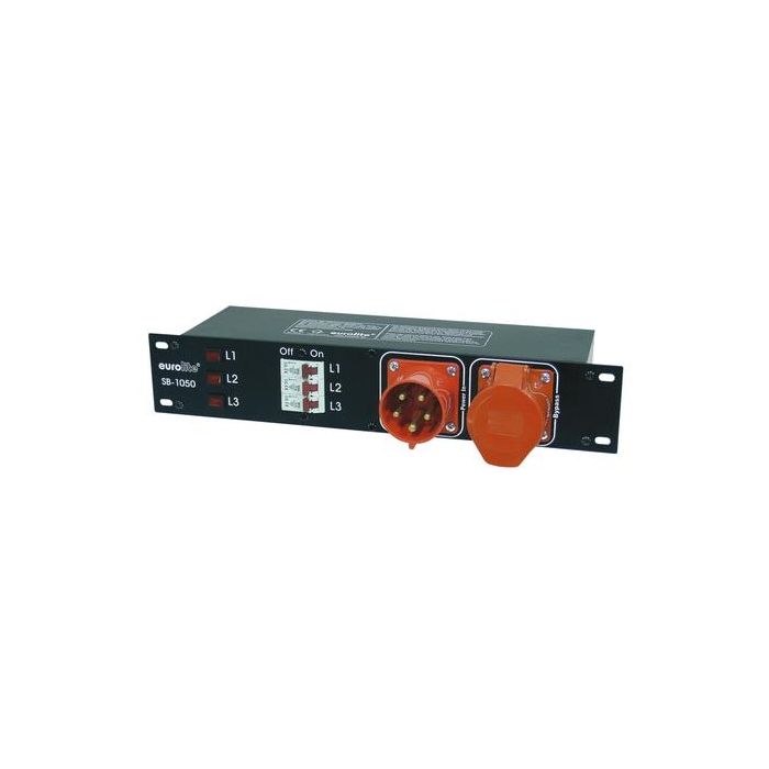 EUROLITE SB-1050 Power Distributor Practical 32A distributor in 483 mm housing (19")