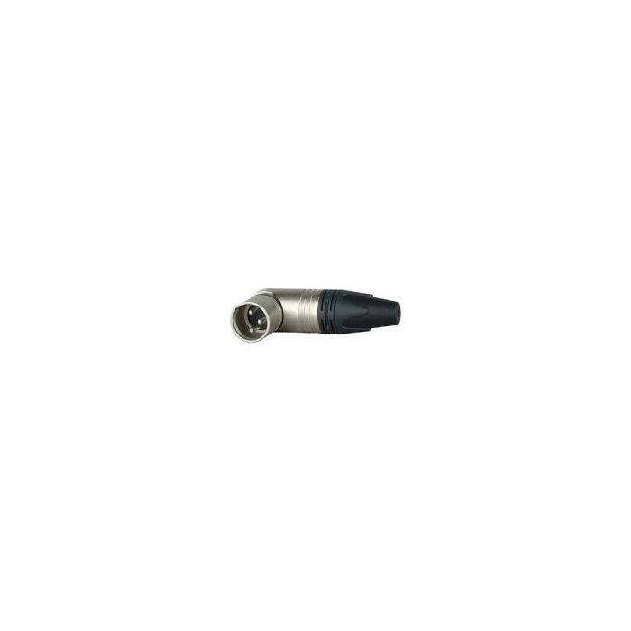 Neutrik haakse xlr plug 3 polig male ( Last pieces )