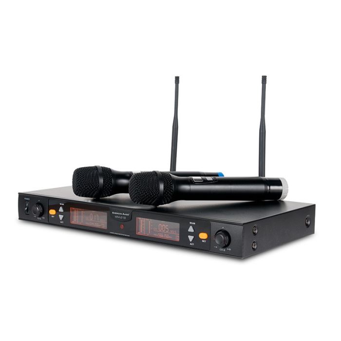 American Audio WM-219 2-channel UHF wireless microphone system