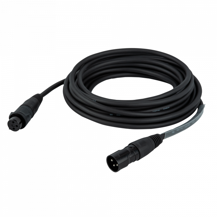 DAP FLR73 - IP65 DMX/AES-EBU XLR/M 3P to XLR/F 3P Rean RCX3 series 20 mtr