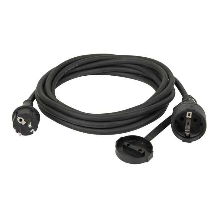 DAP H07RN-F 3G2.5 Schuko verlengkabel 5 m lange stroomverlengkabel