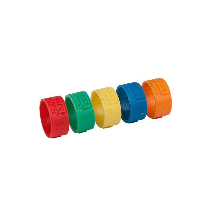 Dap Ring voor X-type Jack connector Yellow