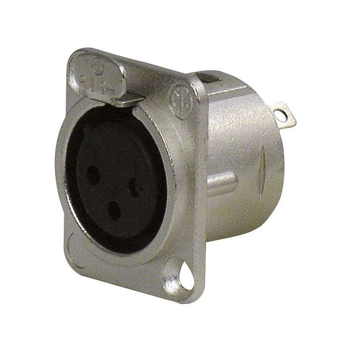Neutrik FDL-1 xlr chassis 3 pole female