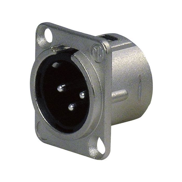 Neutrik MDL-1 xlr chassis 3 pole male