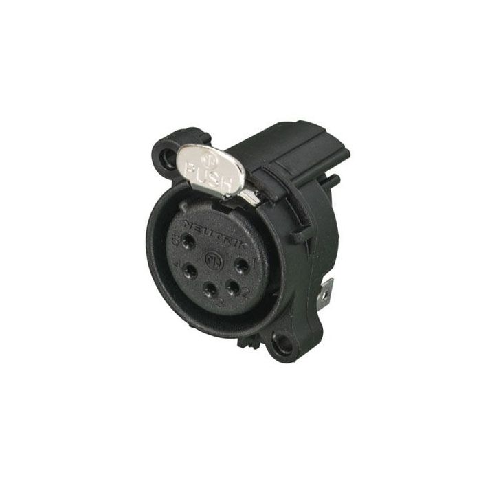 Neutrik XLR 5 polig Chassis Female