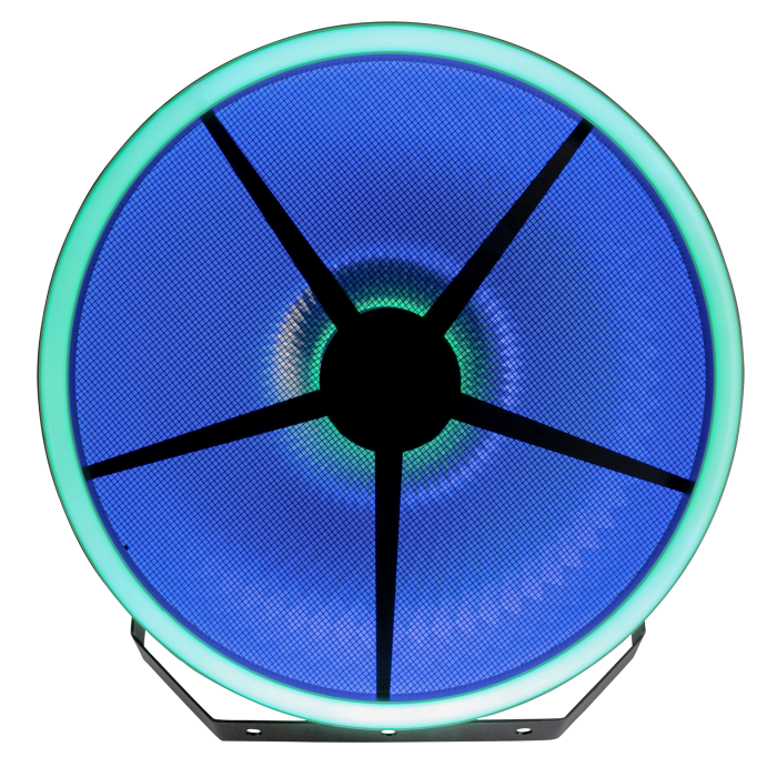 Showtec Goliath Retro light effect with tungsten simulation and dual RGB LED ring