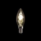 Showgear LED Filament Candle Design lamp B10 Spiral Filament