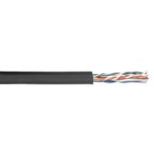 DAP Flexible CAT-5E Kabel Zwart 100 meter op rol