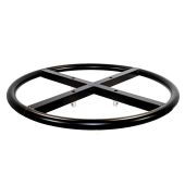 DuraTruss DT 34/2 Dyno Wheel black Round truss topper for DT34 square trussing, matt black