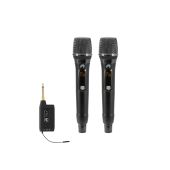 OMNITRONIC Set FAS TWO + 2x Dyn. Wireless Microphone 660-690MHz