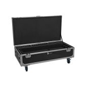 ROADINGER Flightcase 8x AKKU IP Pixel Tube 360° PRO CRMX with charging function and wheels
