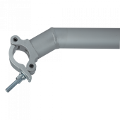 Showgear Arm Coupler met hoek MKII WLL: 50 kg - Zilver