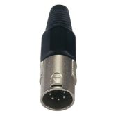 Dap XMK105NB XLR Male connector 5 polig