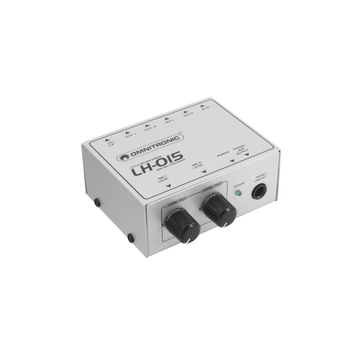 OMNITRONIC LH-015 2-Channel Mic/Line Mixer