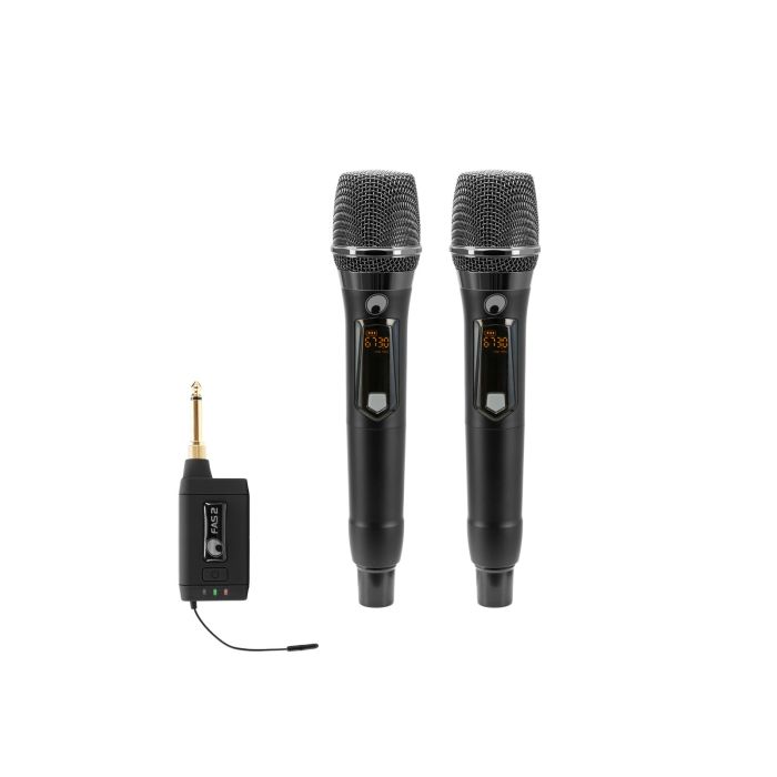 OMNITRONIC Set FAS TWO + 2x Dyn. Wireless Microphone 660-690MHz