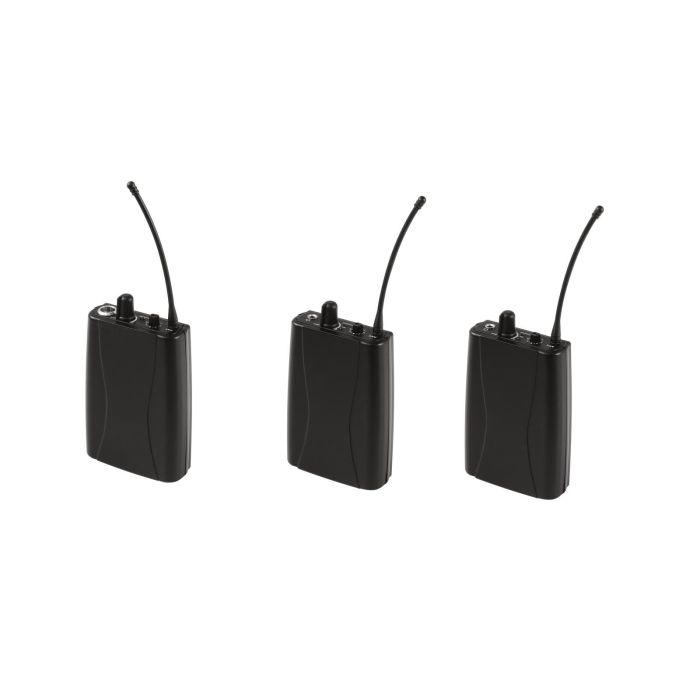 OMNITRONIC Set WMT-1M UHF Transmitter + 2x WMR-1M UHF Receiver
