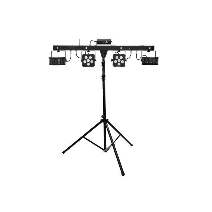 EUROLITE Set LED KLS Laser Bar PRO FX Light Set + M-4 Speaker-System Stand