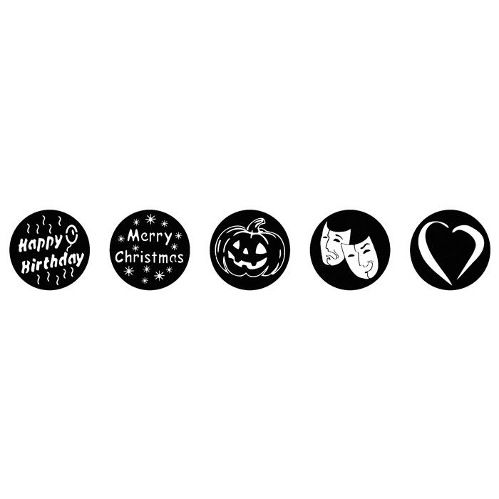 Showtec Season Gobo Set for Act Profile 50 (5 pieces)