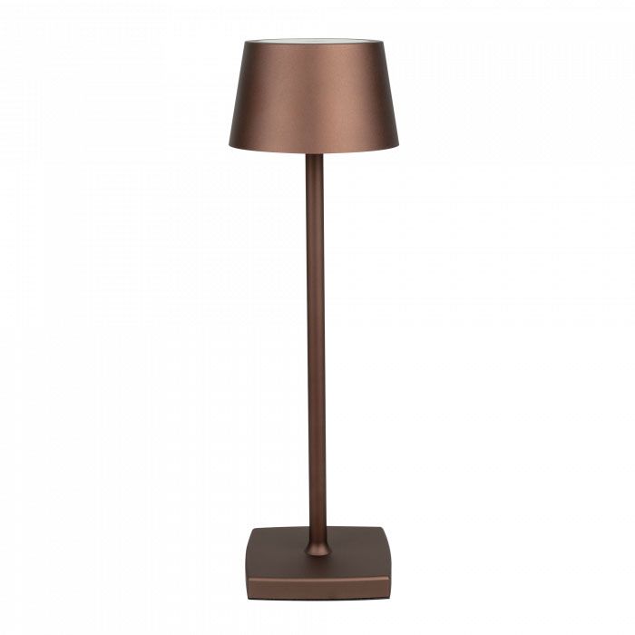 Showtec Eventlite Table WW Compacte 3.5 W IP54 accu lamp met touch dimmer Brons 