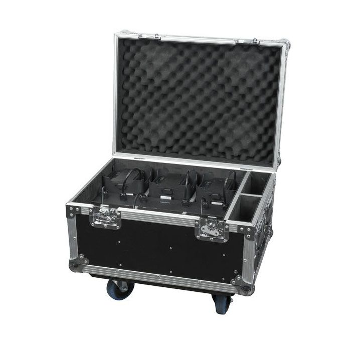 Showtec EventLITE 4/10 Q4 Set Flightcase inclusief 6 EventLITEs