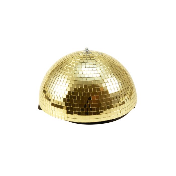 EUROLITE spiegel halfrond 30cm goud gemotoriseerd