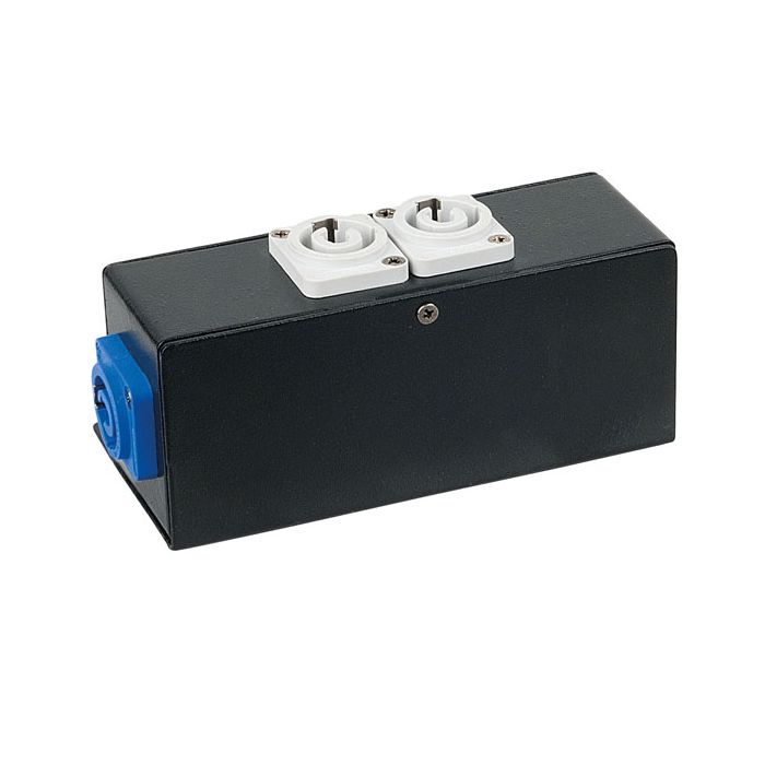 Showgear Powerport 3 Powercon in, 3 Powercon Out Powercon splitter