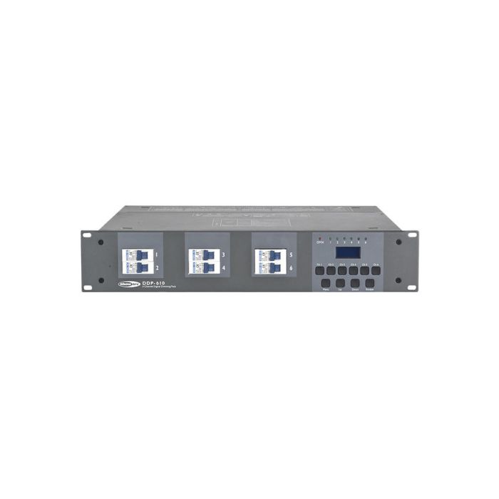 Showtec DDP-610M 6 Ch DigiDimPack, 10A Fuse, Multipin