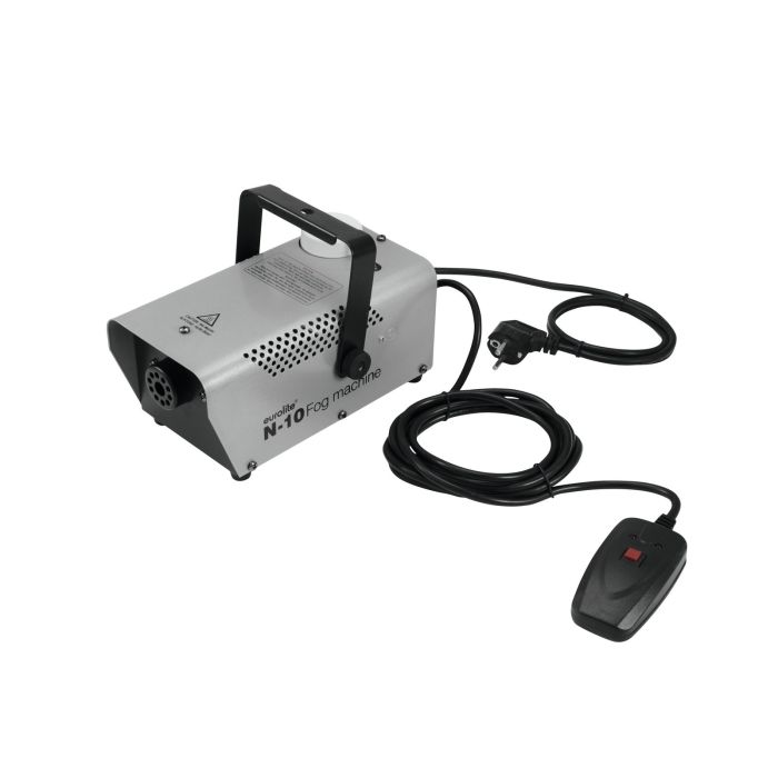 EUROLITE N-10 Fog Machine silver 400wattt met bedrade remote 