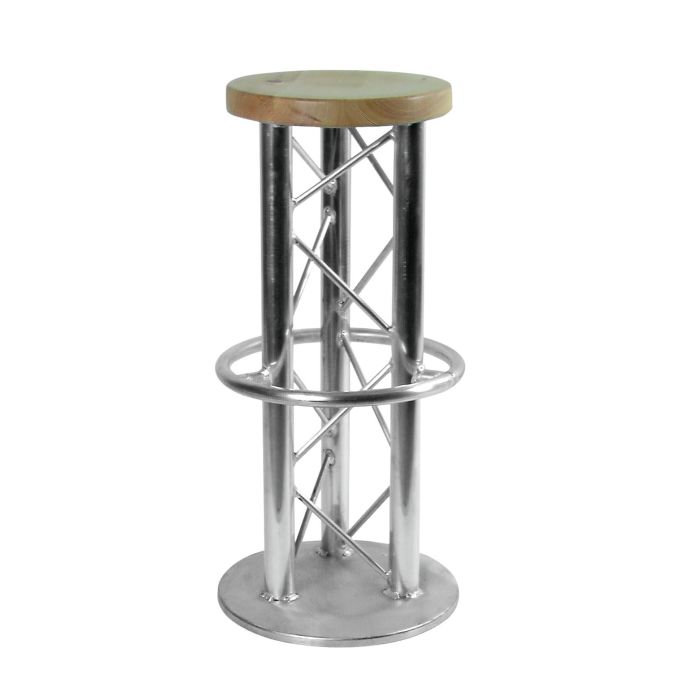 ALUTRUSS Barkruk met grondplaat