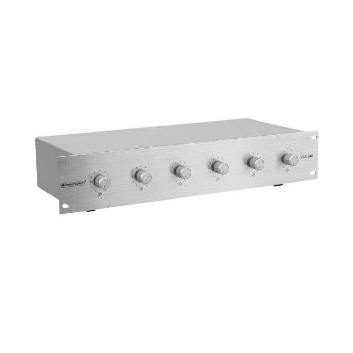 OMNITRONIC PA 6-zone stereo vol cont  30W silver