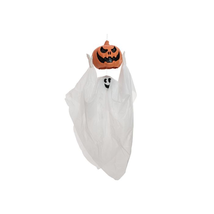 EUROPALMS Halloween Pumpkin Ghost, animated, 110cm