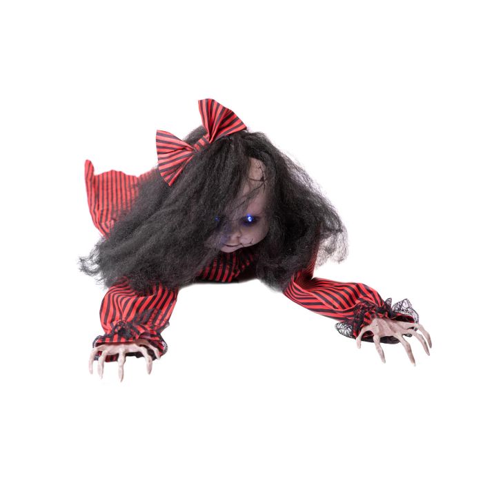 EUROPALMS Halloween Figure Crawling Mathilda, animated, 110cm