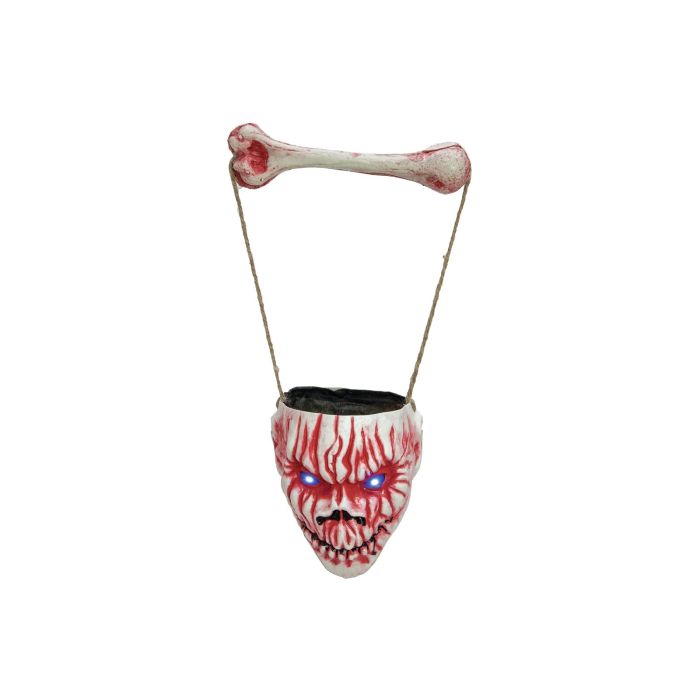 EUROPALMS Halloween Hanging Skull, 17cm