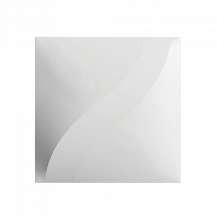 Wentex 3D Deco Panel Double Wave Voor 2 x Wentex SET Frame - A Module 50 x 100 cm