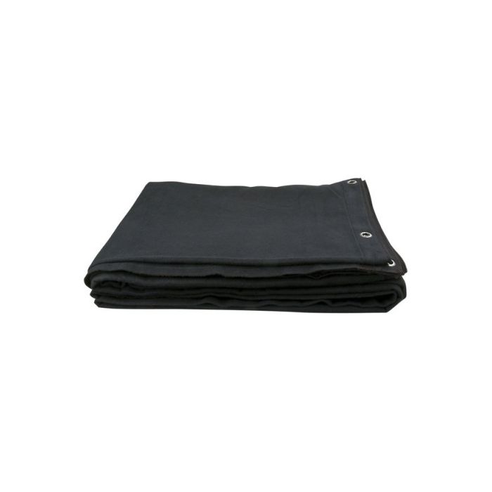 Showtec Dekomolton Backdrop, Black 300 x 300cm