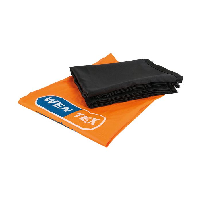 Wentex P&D curtain - Molton CS 300(w) x 250(h)cm, 300 Gram/M2, Black