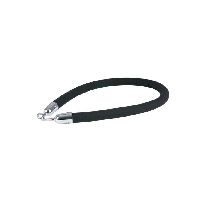 Rope for bollard Zwart 