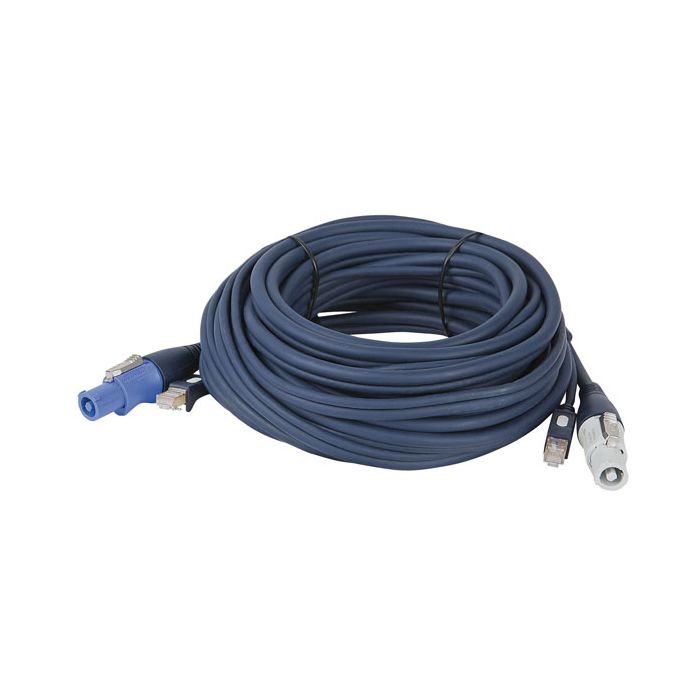 DAP Powercon / RJ45 Verleng Kabel 6m 