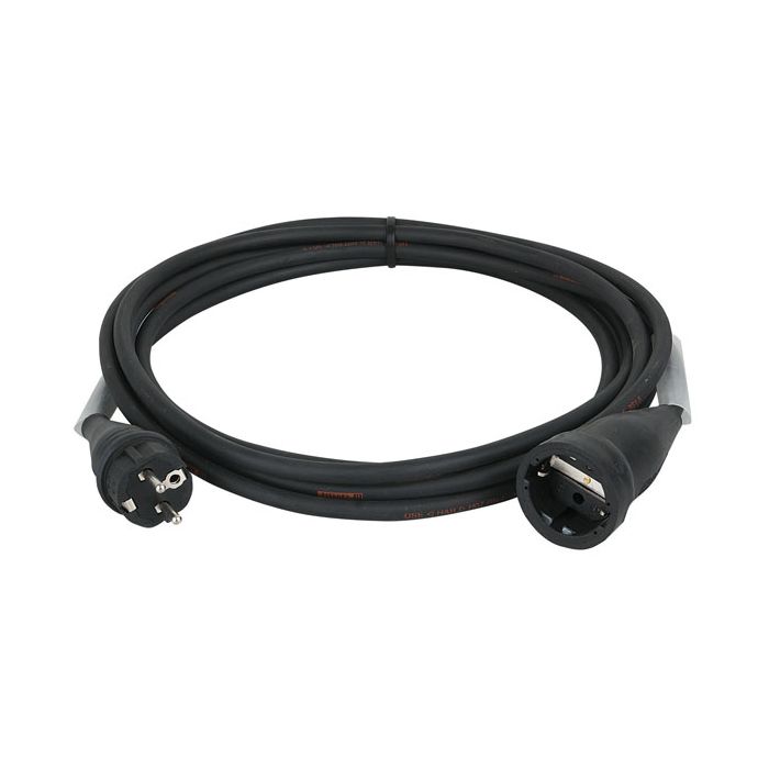 Showtec verlengkabel Schucko/Schucko 5m 3 x 1.5mm Titanex