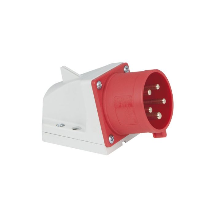Showtec CEE 32A 400V 5p Wallmount Male