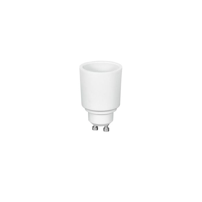 EUROLITE Slimme fitting converter GU-10 naar E-27 fitting